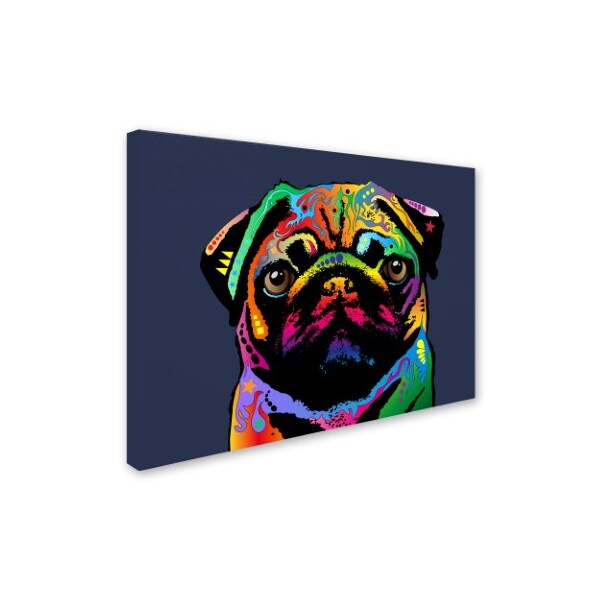 Michael Tompsett 'Pug Dog' Canvas Art,18x24